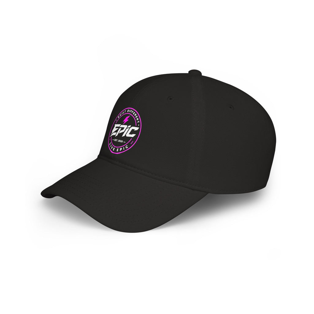 Copy of Ember Bolt Baseball Cap — Neon Pink Energy Logo Low-Profile Hat